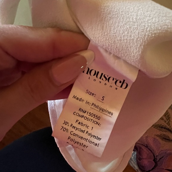 House of CB Cream Mini Dress - Picture 3 of 3